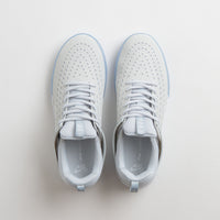 Nike SB Nyjah 3 Shoes in Pure Platinum and White and Pure Platinum - Volt thumbnail