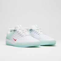 Nike SB Nyjah 3 Shoes - Skylight / University Red - Skylight - White thumbnail