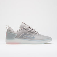 Nike SB Nyjah 4 Shoes - College Grey / Mink Brown - Light Silver thumbnail