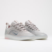 Nike SB Nyjah 4 Shoes - College Grey / Mink Brown - Light Silver thumbnail