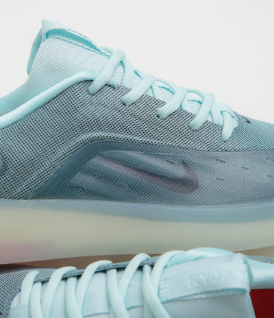 Nike SB Nyjah 4 Shoes - Glacier Blue / Black - Smokey Blue - Sail