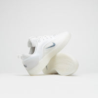 Nike SB Nyjah 4 Shoes in White and Black and White - Black thumbnail