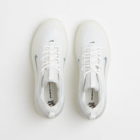 Nike SB Nyjah 4 Shoes in White and Black and White - Black thumbnail