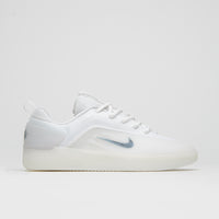 Nike SB Nyjah 4 Shoes - White / Black - White - Black thumbnail