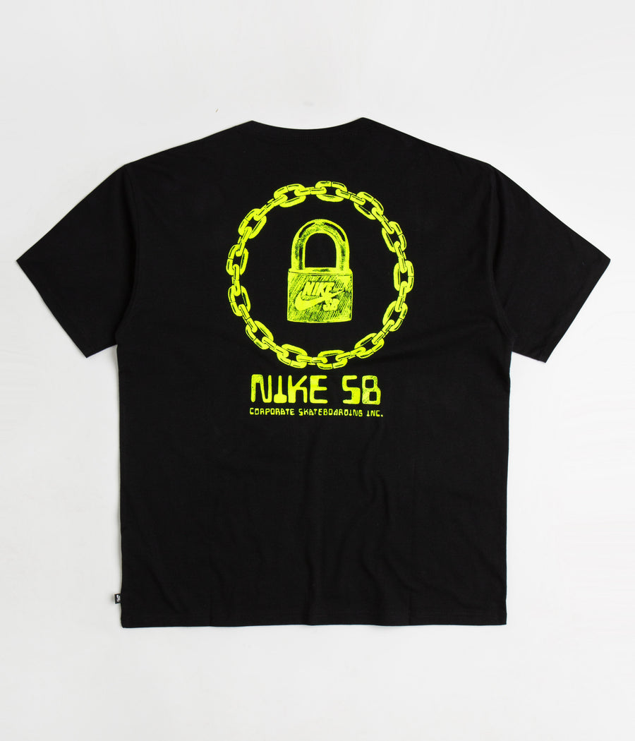 nike sb on lock t shirt black 1