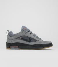 Nike SB Orange Label Air Max Ishod Shoes in Cool Grey and Black and Cool Grey - Dark Grey