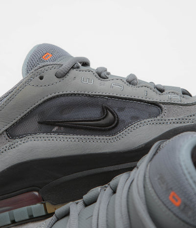 Nike SB Orange Label Air Max Ishod Shoes - Cool Grey / Black - Cool Grey - Dark Grey