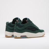 Nike SB Orange Label Air Max Ishod Shoes - Deep Fir / Black - Fir - Sail thumbnail