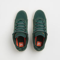 Nike SB Orange Label Air Max Ishod Shoes - Deep Fir / Black - Fir - Sail thumbnail