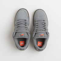 Nike SB Orange Label Dunk Low Pro Shoes - Cool Grey / Black - Cool Grey - Dark Grey thumbnail