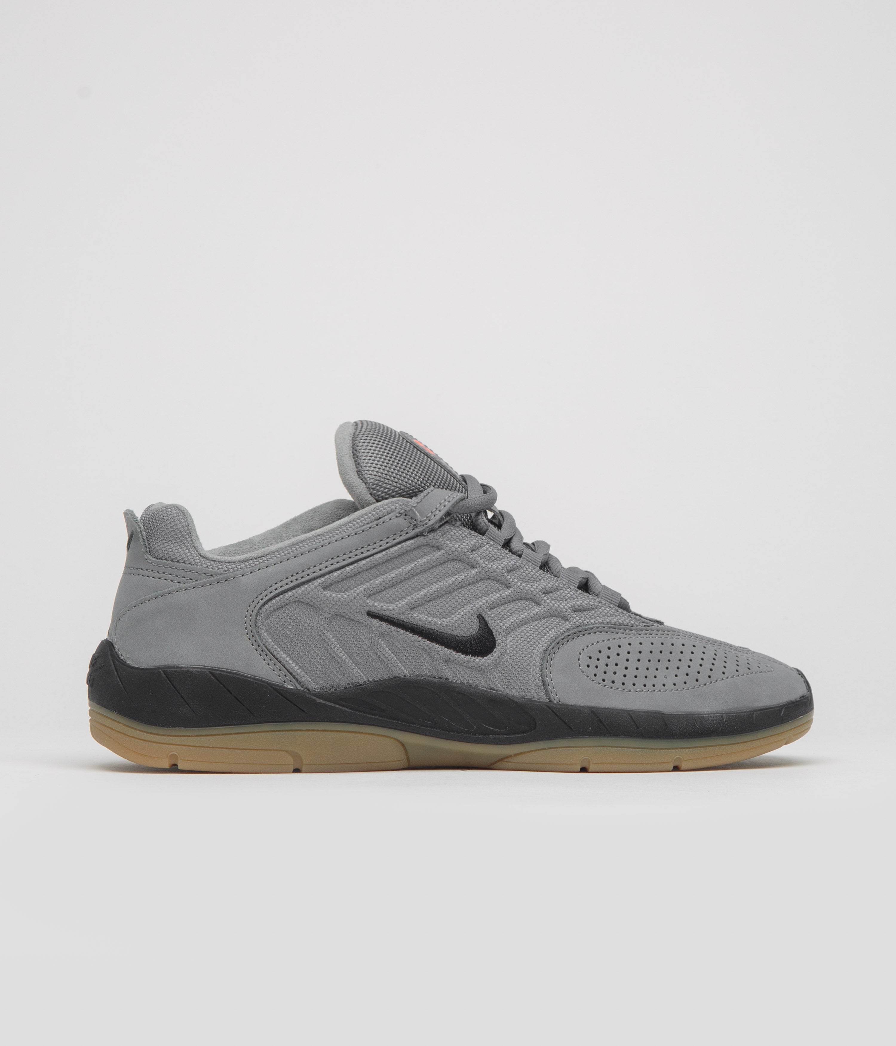 Nike SB Orange Label Vertebrae Shoes in Cool Grey and Black and Cool Grey - Dark Grey