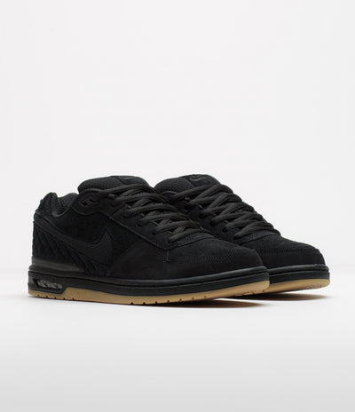 Nike SB P-Rod 1 OG Shoes - Black / Black - Black - Gum Light Brown