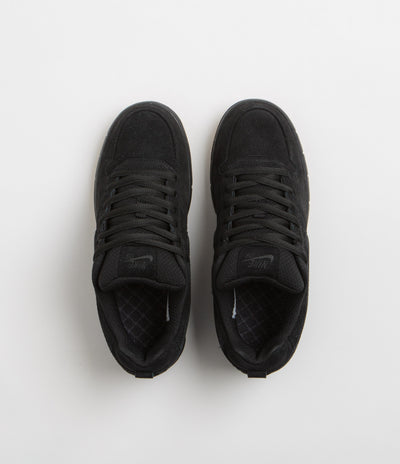 Nike SB P-Rod 1 OG Shoes - Black / Black - Black - Gum Light Brown