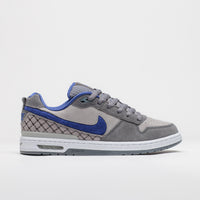 Nike SB P-Rod 1 OG Shoes in Flint Grey and Deep Royal Blue and Flint Grey thumbnail