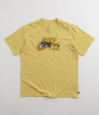 Nike SB Panther T-Shirt in Saturn Gold