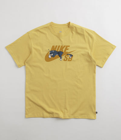 Nike SB Panther T-Shirt in Saturn Gold