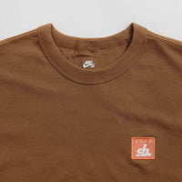 Nike SB Patch Logo T-Shirt in Light British Tan thumbnail