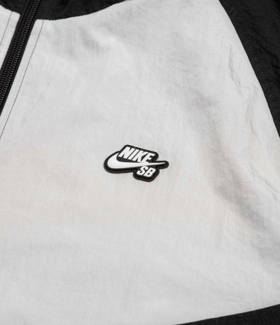 Nike SB Pavan Track Jacket - Black / Black / White / White
