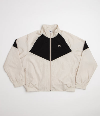 Nike SB Pavan Track Jacket - Light Orewood Brown / Black / Black / White