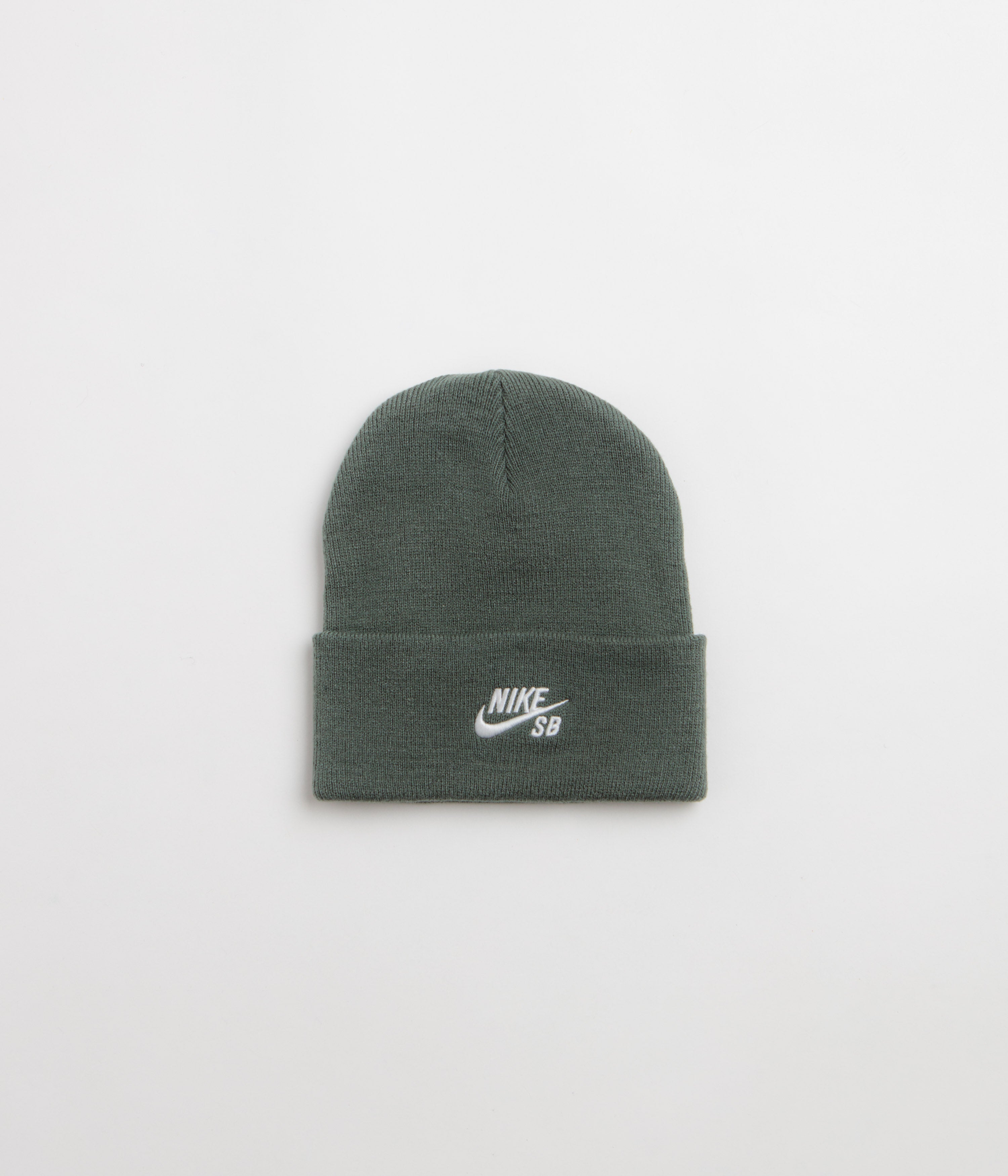 Nike SB Peak Beanie - Camo Green / White