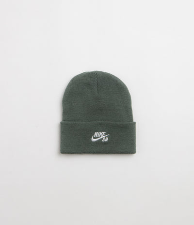 Nike SB Peak Beanie - Camo Green / White