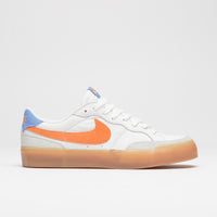 Nike SB Pogo Plus Premium Shoes - Summit White / Bright Mandarin thumbnail