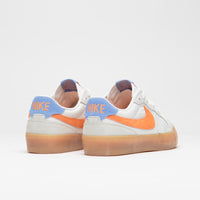 Nike SB Pogo Plus Premium Shoes - Summit White / Bright Mandarin thumbnail
