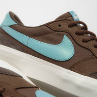 Nike SB Pogo Plus Shoes in Cacao Wow and Denim Turquoise and Baroque Brown - Sail thumbnail