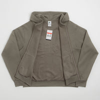 Nike SB Pool Airs Full Zip Hoodie in Cave Stone and White thumbnail