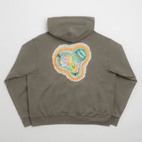 Nike SB Pool Airs Full Zip Hoodie in Cave Stone and White thumbnail