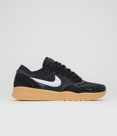 Nike SB PS8 Shoes - Black / White - Anthracite - Gum Yellow