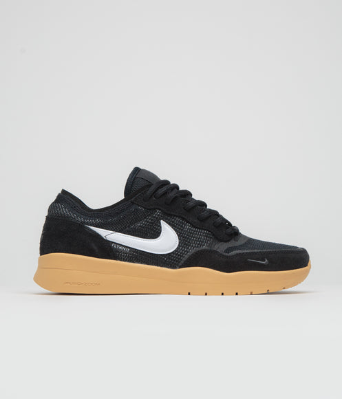 Nike SB PS8 Shoes - Black / White - Anthracite - Gum Yellow