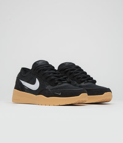Nike SB PS8 Shoes - Black / White - Anthracite - Gum Yellow