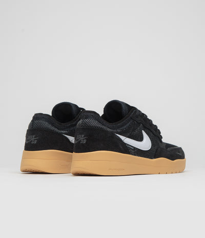 Nike SB PS8 Shoes - Black / White - Anthracite - Gum Yellow