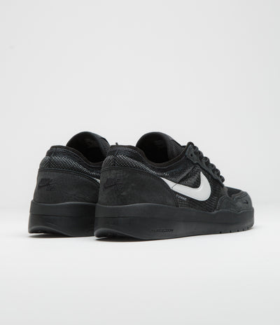 Nike SB PS8 Shoes in Black and White and Black - Black