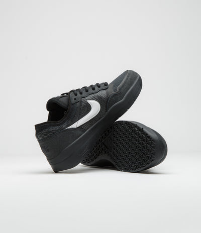 Nike SB PS8 Shoes in Black and White and Black - Black