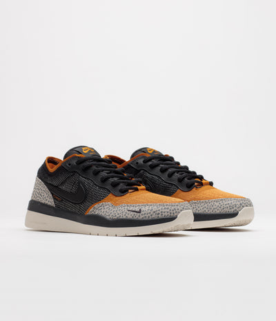 Nike SB PS8 Shoes - Cobblestone / Black - Monarch - Light Orewood Brown