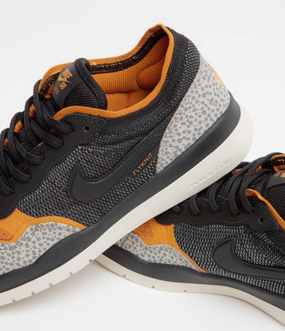 Nike SB PS8 Shoes - Cobblestone / Black - Monarch - Light Orewood Brown