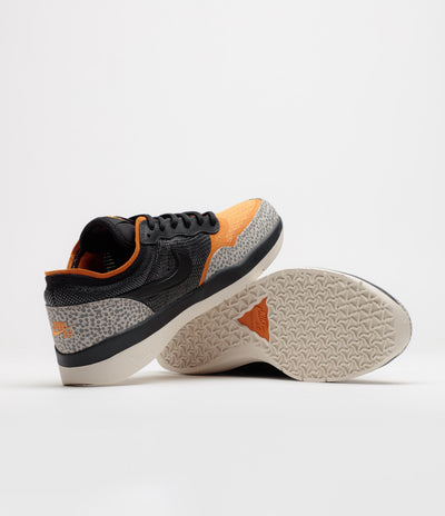 Nike SB PS8 Shoes - Cobblestone / Black - Monarch - Light Orewood Brown
