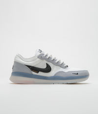 Nike SB PS8 Shoes in Wolf Grey and Black and Wolf Grey - White