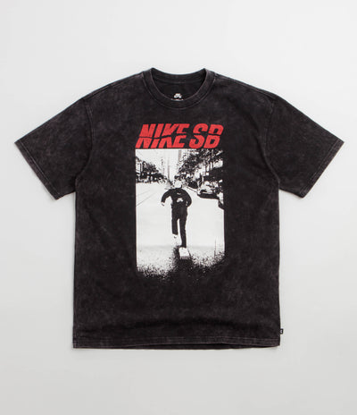 Nike SB Pushing Graphic T-Shirt - Black