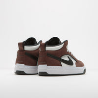 Nike SB React Leo Shoes - Light Chocolate / Black - White - Black thumbnail