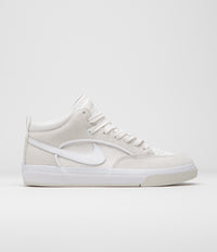 Nike SB React Leo Shoes in Phantom and White and Summit White - Phantom