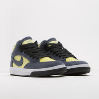 Nike SB React Leo Shoes in Thunder Blue and Thunder Blue and Saturn Gold thumbnail