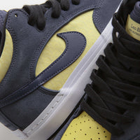 Nike SB React Leo Shoes in Thunder Blue and Thunder Blue and Saturn Gold thumbnail