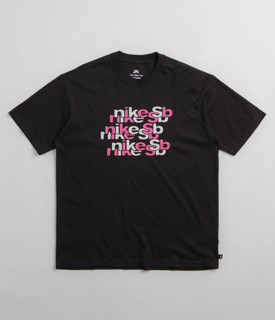 Nike SB Repeat Logo T-Shirt - Black