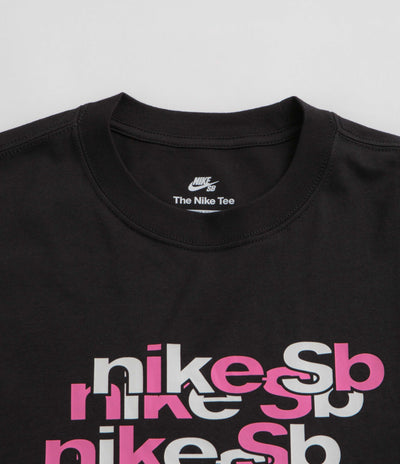 Nike SB Repeat Logo T-Shirt - Black