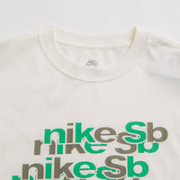 Nike SB Repeat Logo T-Shirt in Sail thumbnail