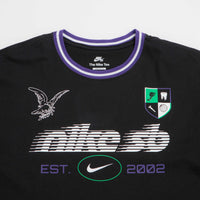 Nike SB Rugby Long Sleeve T-Shirt - Black thumbnail