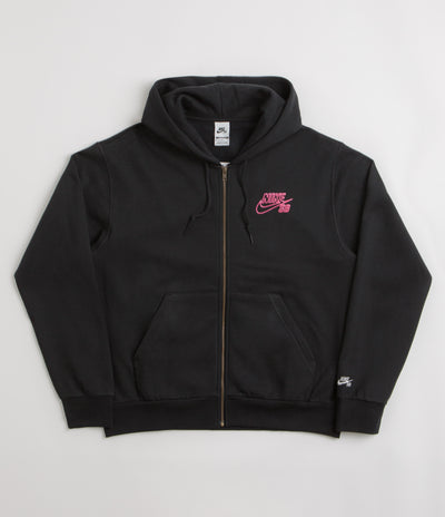 Nike SB SK8FIEND Hoodie - Black / White